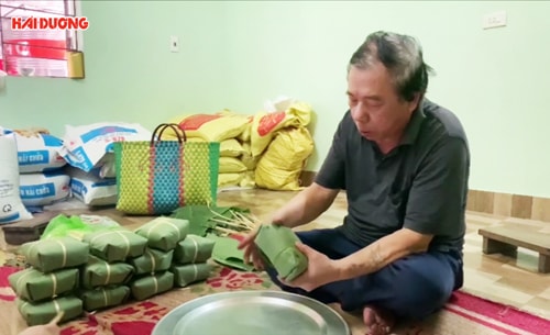 Bánh chưng, bánh dày Tống Xá